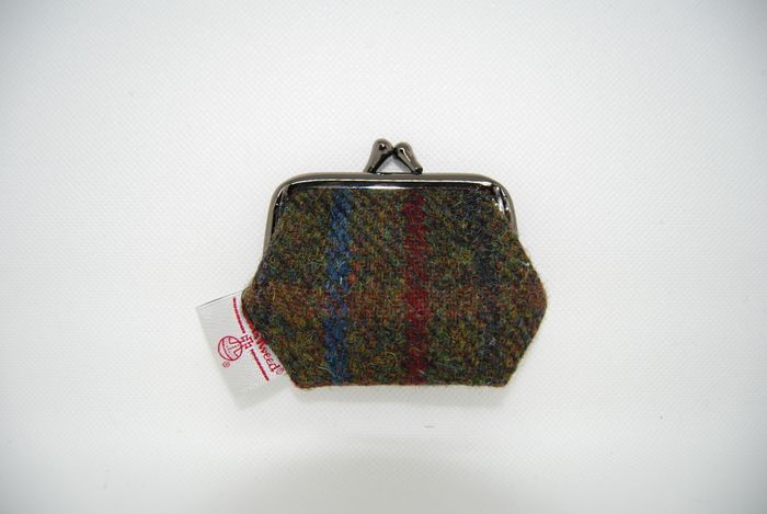 HT4 Harris Tweed 7cm purse